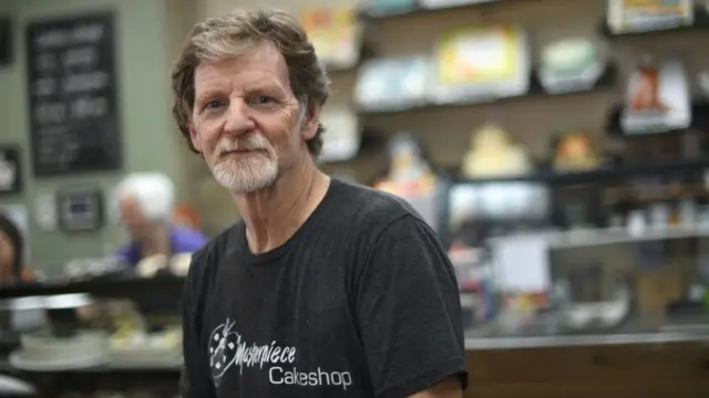 Jack Phillips, dueñoblackjack betanola pastelería Masterpiece Cakeshop en Lakewood, Colorado, Estados Unidos