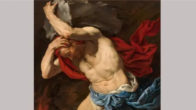 في الأسطورة الإغريقية، كان سيزيف مكلفا بحمل صخرة ضخمة إلى قمة الجبل، ولا يكاد يصل إلى القمة حتى تتدحرج إلى السفح، ثم يعيد الكرة ويرفعها مجددا