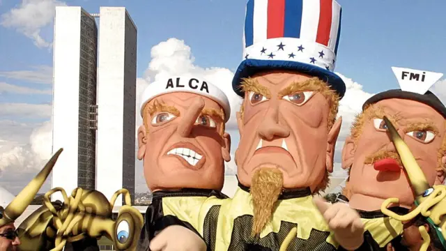 Protesta contra Alca