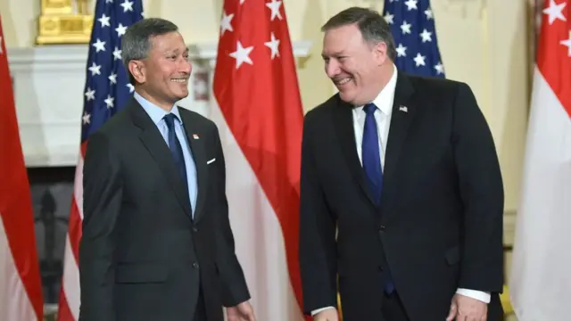 پومپئو و بالاکریشنان