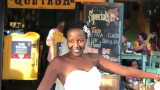 Bibi harusi aliyejioa Uganda, Lulu Jemimah.