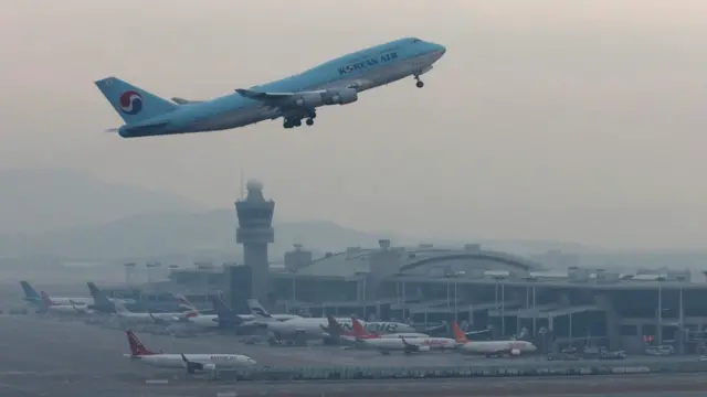 Avión de Korean Air