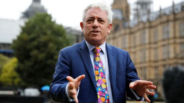 O porta-voz da Câmara dos Comuns, John Bercow