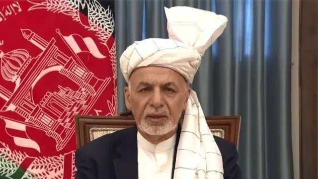 ښاغلي غني وویل، جګړه ځکه نه درېږي او وینې ځکه بهېږي چې طالبانو اوربند ته غاړه کېنښوده.