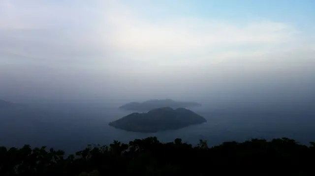 Desde el cerro de Conchagua, El Salvador