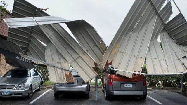 امریکہ طوفان