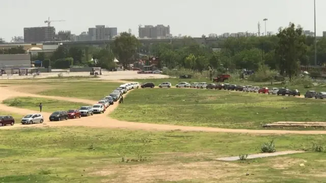 કારની લાઇન