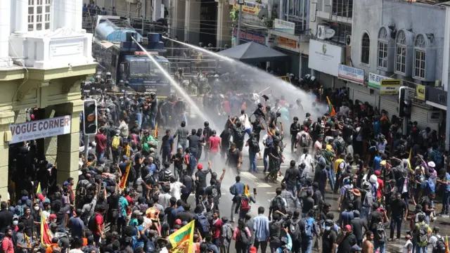 Протести в Шри-Ланке