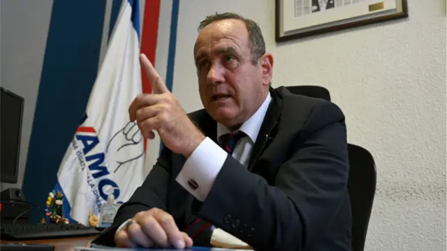 Candidato Alejandro Giammattei
