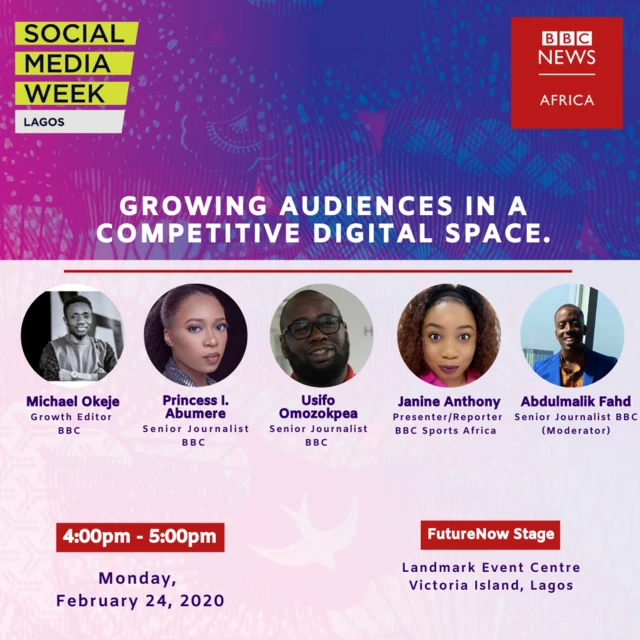 Pipo wey dey go for SMW2020