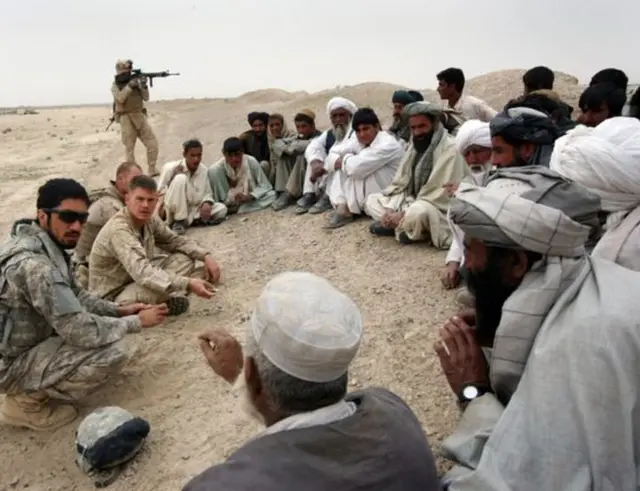 અફઘાનિસ્તાનમાં સૈનિકો