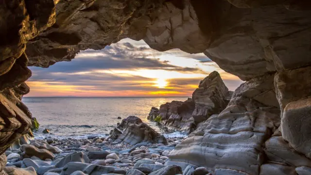 Пещера на острове Мэн