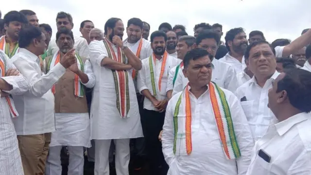 తెలంగాణ కాంగ్రెస్ నేతలు