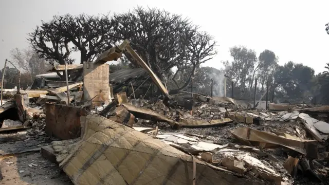 Пожар в Калифорнии