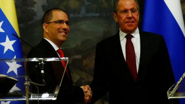 Arreaza e Lavrov