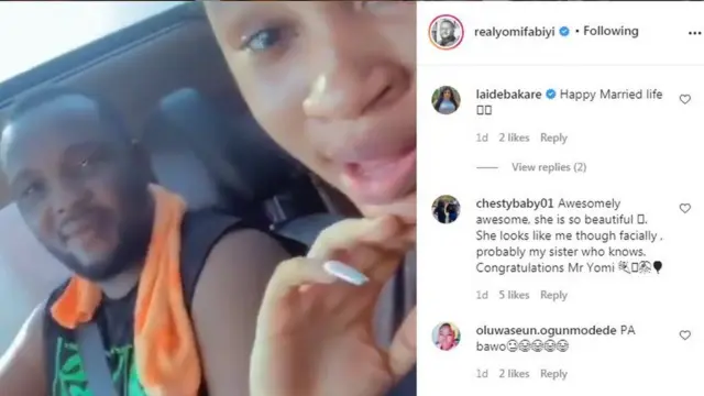 Yomi Fabiyi ati PA rẹ