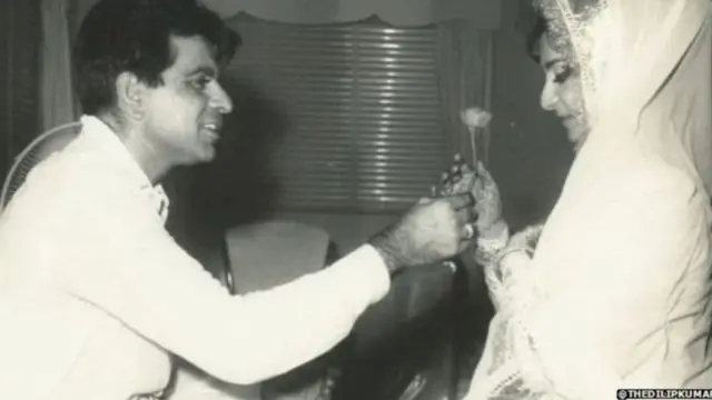 دلیپ کمار اور سائرہ بانو