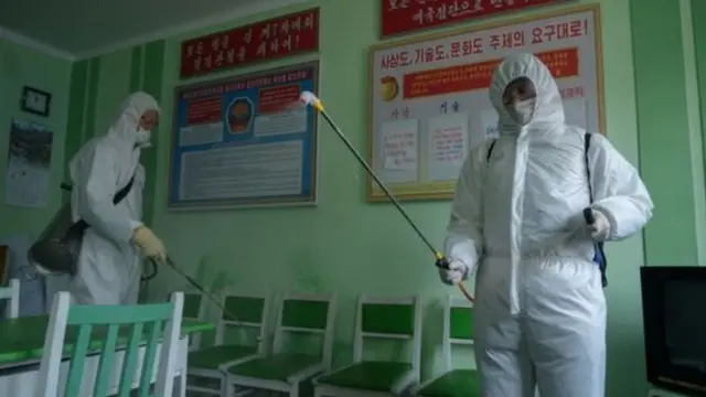 북한은 코로나19 유행 이후 단 한 명의 확진자도 없다고 주장하고 있다