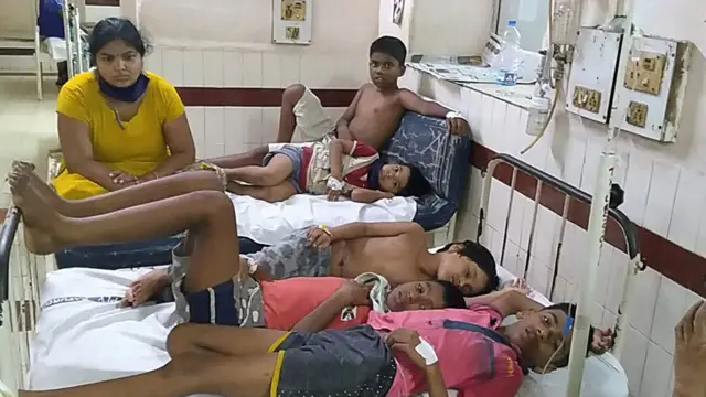 હૉસ્પિટલમાં બાળકો