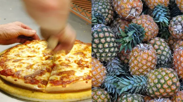 Piña en la pizza o así no más