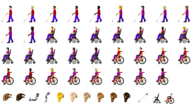 장애인 배려 이모지