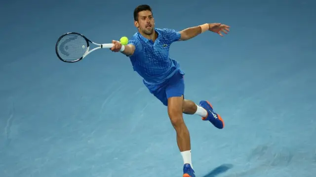 Novak Đoković udara forhend