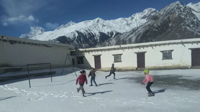 मुस्ताङको विद्यालय