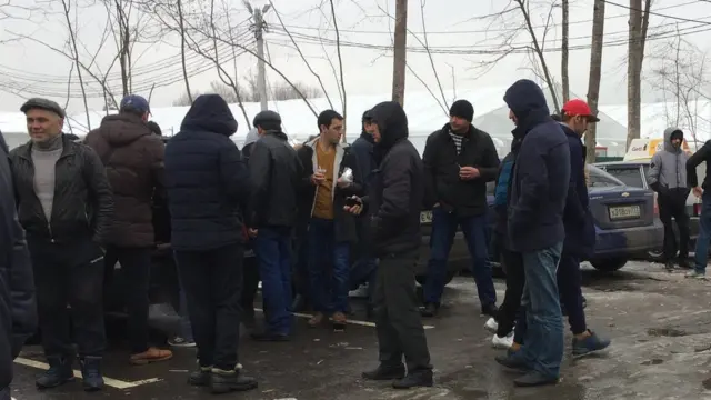 Россия полицияси мигрантлар ҳуқуқларини поймол қилиш ҳоллари кўп учрайди.