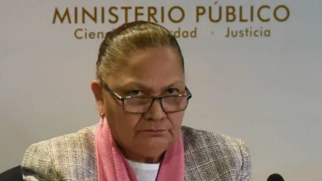 La fiscal general Consuelo Porras