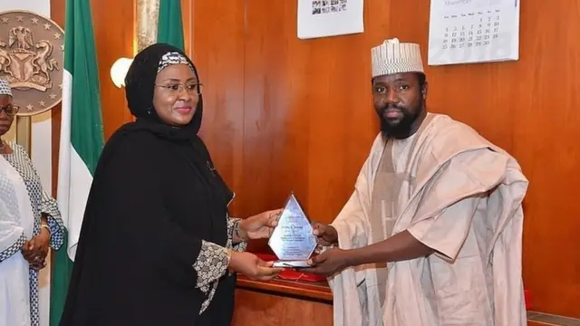 Falalu Dorayi da Aisha Buhari