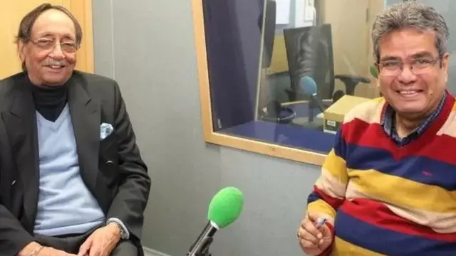 बीबीसी संवाददाता रेहान फ़ज़ल के साथ ए एस दुलत (पुरानी तस्वीर)