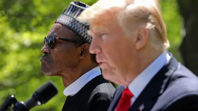 Buhari ati Trump