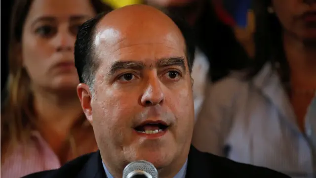 Julio Borges, presidente de la Asamblea Nacional de Venezuela