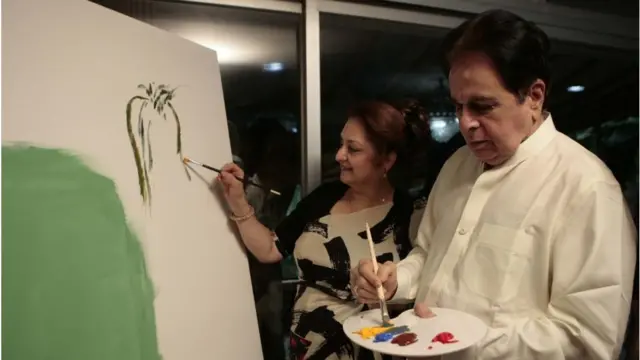 دلیپ کمار سائرہ بانو