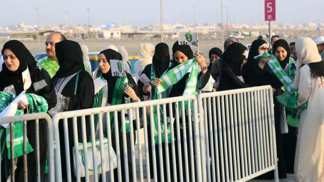 Mata sun fara shiga filayen wasanni a Saudiyya