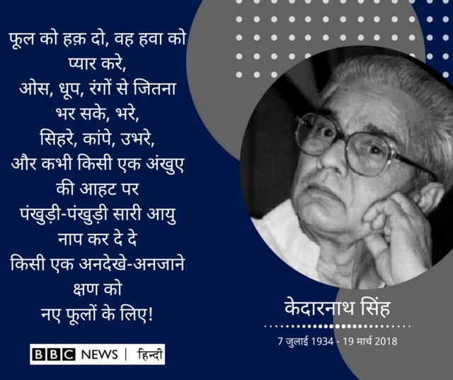 केदारनाथ सिंह