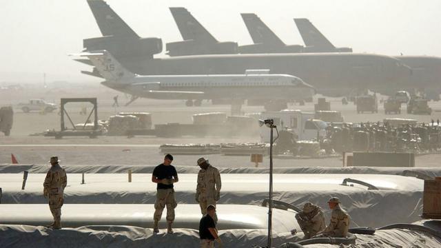 La base aérea de Al Udeid, en Qatar