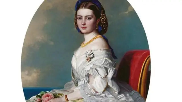 الأميرة فيكي ابنة الملكة فيكتوريا، التي تظهر في هذه اللوحة التي رسمت لها في عام 1863