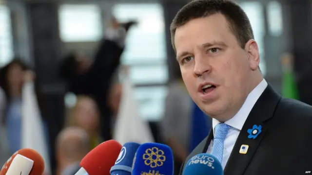 එස්තෝනියාවේ නායක යූරි රතාස්