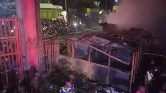 Kairo market fire