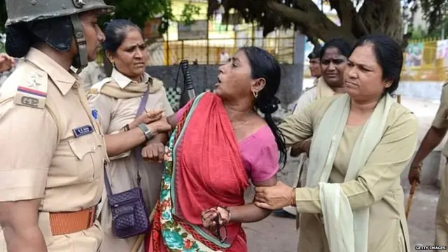 ਦਲਿਤਾਂ ਦਾ ਮੁਜ਼ਾਹਰਾ