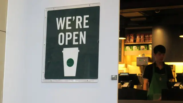 香港天后一家星巴克咖啡（3/1/2020）