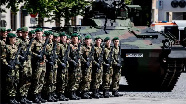 Батальон германского бундесвера готов к отправке в Литву в составе сводных сил НАТО