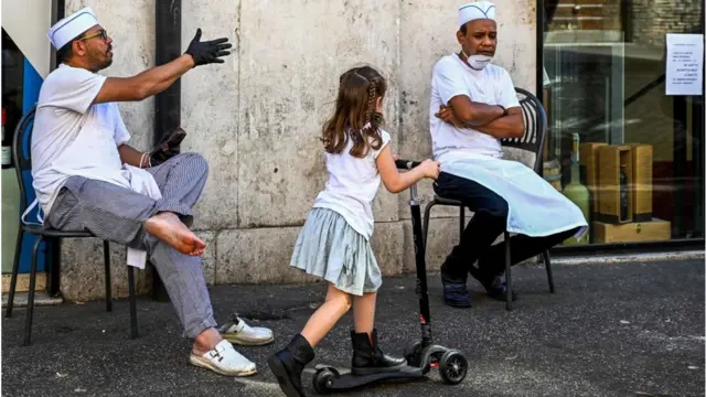 Римские повара на перекуре