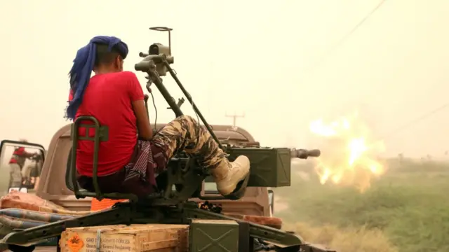 Ofensiva en las afueras de Hudyada