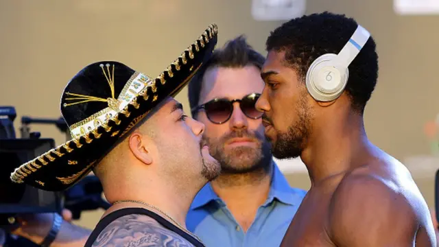 Anthony Joshua na Andy Ruiz ga-akwata ya