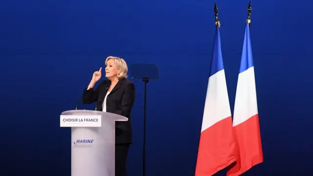 Выступление Марин Ле Пен