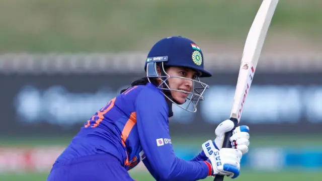 ન્યૂ ઝીલૅન્ડ સામેની સિરીઝ દરમિયાન સ્મૃતિ