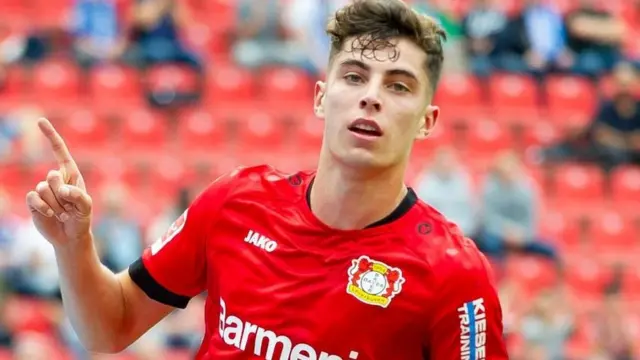 Mshambuliaji wa timu ya Ujerumani ya Bayer Leverkusen Kai Havertz, amethamanishwa kama mchezaji mwenye thamani ya pauni milioni 90