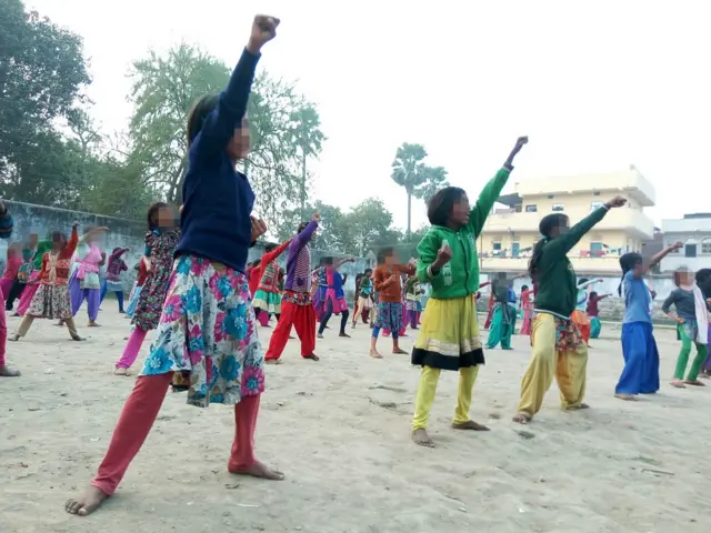 पटना, प्रेरणा छात्रावास की लड़कियां